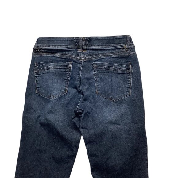 Democracy Ab Technology Jeans Womens Size 6 Blue Skinny Ankle Stretch Mid-Rise - Picture 4 of 10